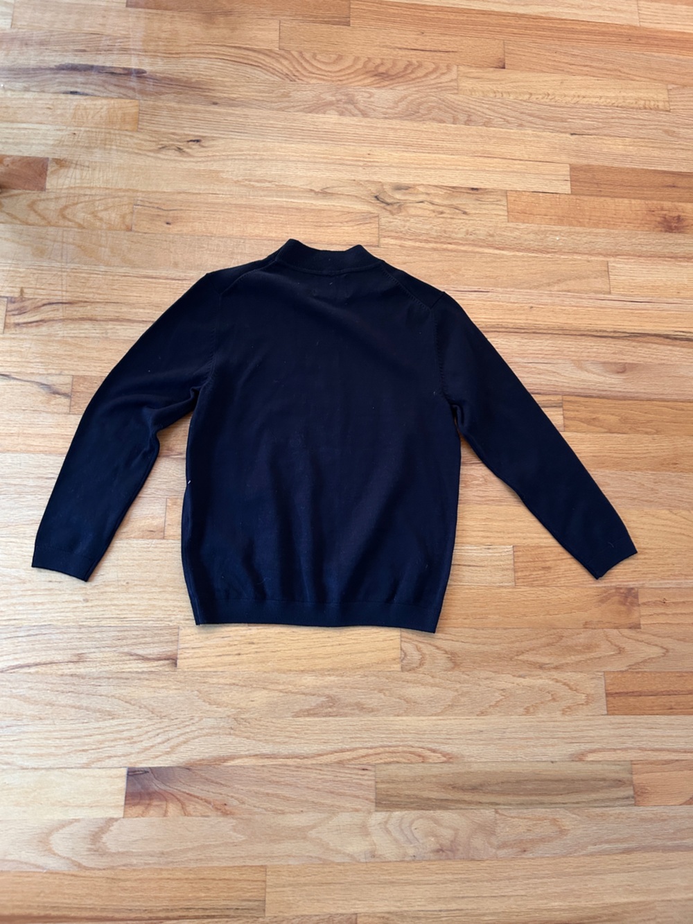 Zara Black Turtleneck Sweater - boy’s Minimal Knit